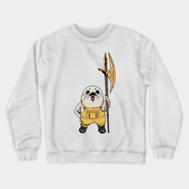 Gus from Saga Crewneck Sweatshirt by Doctor Seitan Designs